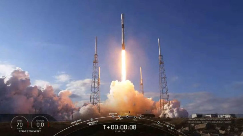 SpaceX launches 60 new Starlink satellites