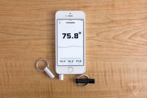 Can a smartphone measure temperature?