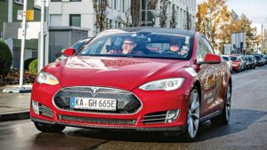 Tesla became the state car of Germany