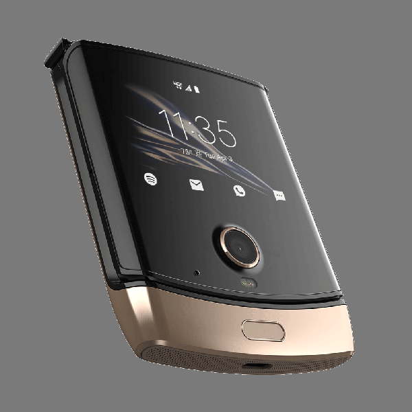 You have not seen such a Motorola Razr 2019