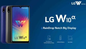 Smartphone LG W10 Alpha was released