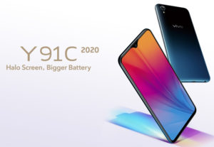 The Vivo Y91C 2020 is equipped with a 6.22 "screen and Helio P22 processor