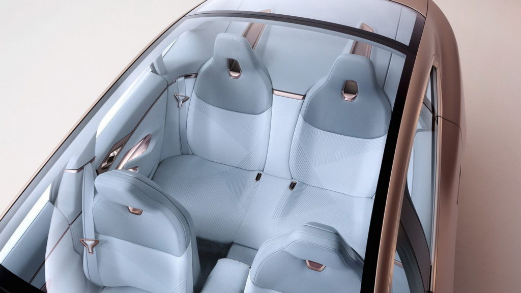 BMW Concept i4: transparent roof