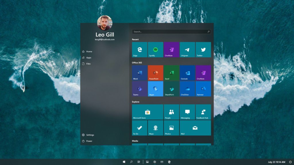 Intearface of Lite Os is Very Similar To Windows 10